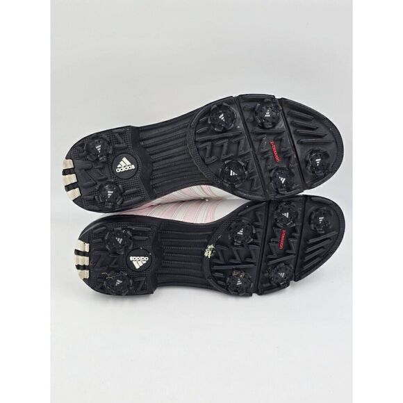 Adidas Z-Traxion Women Size 8 White/Pink Golf Cleats Golf Shoes - Picture 7 of 8